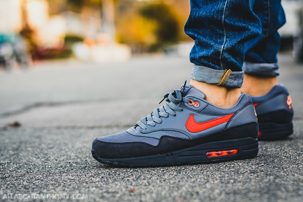 Nike Air Max 1 FB Grey Orange Review