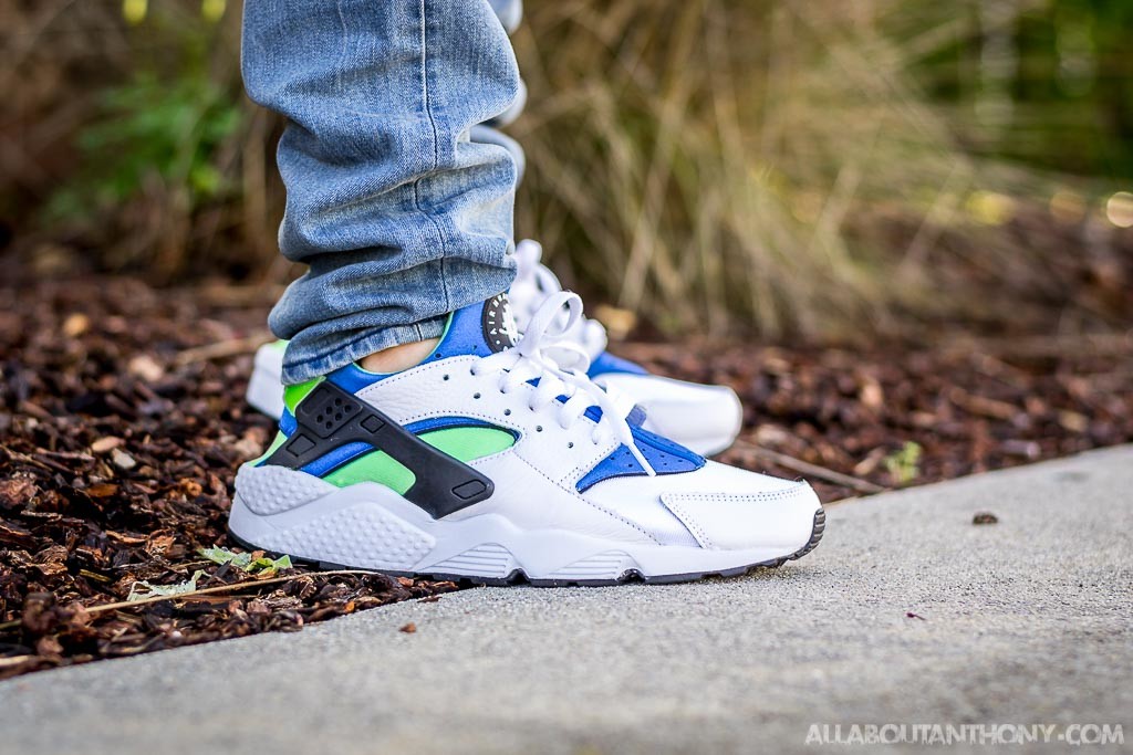 2014 Nike Air Huarache Scream Green Review