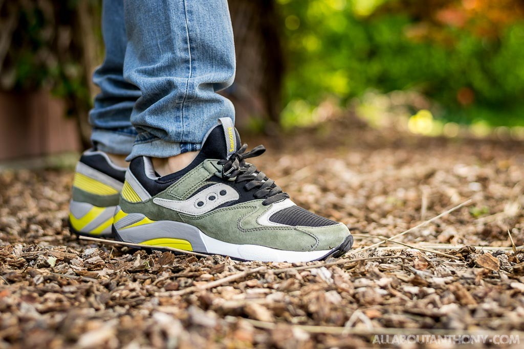 Saucony Grid 9000 Green & Black Review