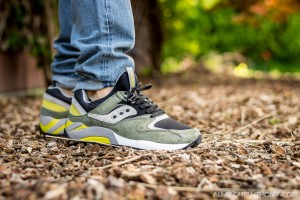 Saucony Grid 9000 Green & Black