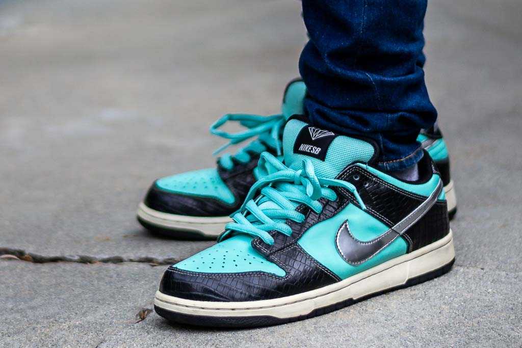 Nike SB Dunk Low Tiffany On Foot Sneaker Review