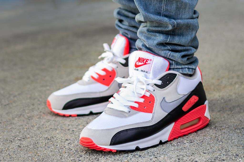 air max 90 radiant red vs infrared