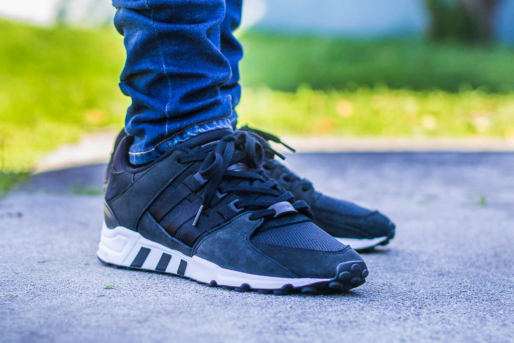 eqt support on feet