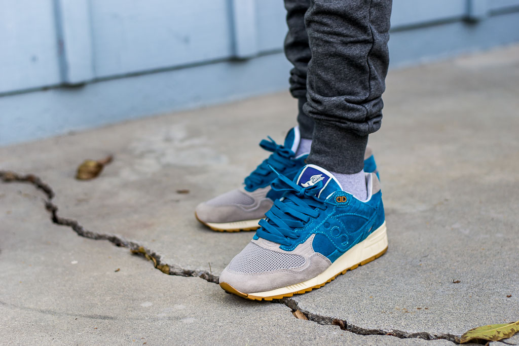 Saucony Shadow 5000 Bodega Teal On Feet Sneaker Review