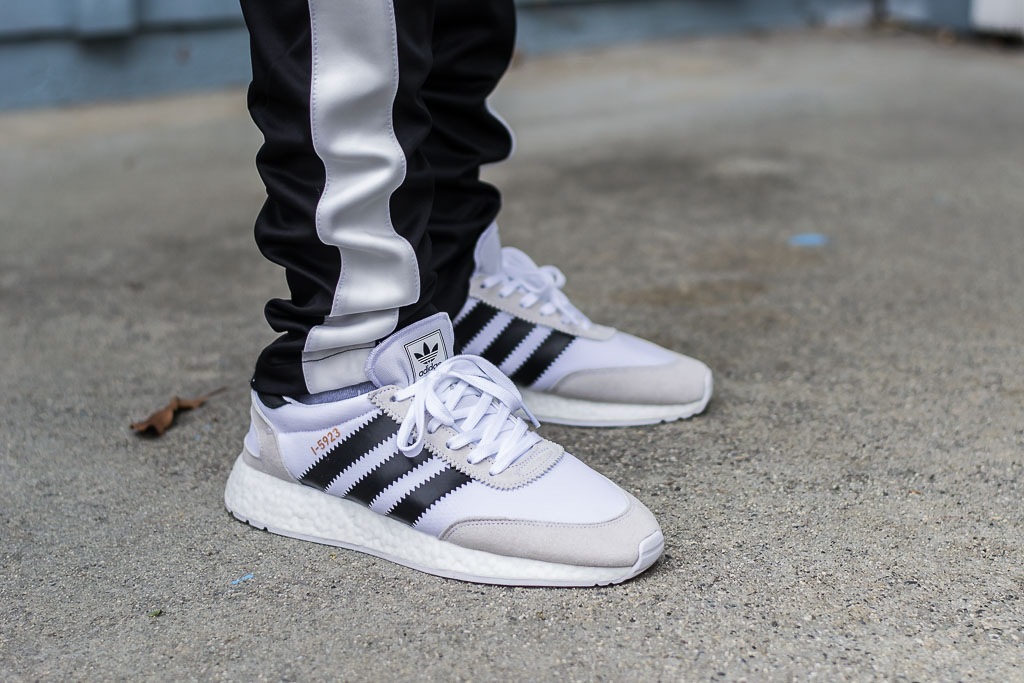 Adidas I-5923 Cloud White On Foot 