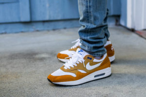 Nike Air Max 1 Curry Retro 2018 WDYWT on feet