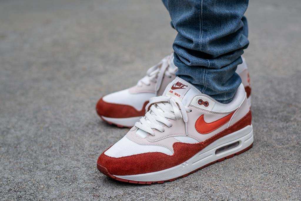 Nike Air Max 1 Mars Stone On Feet Sneaker Review