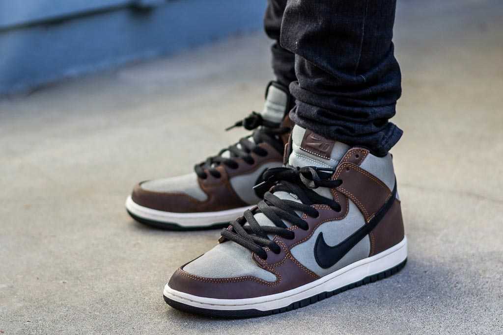 Nike SB Dunk High Baroque Brown On Feet Review
