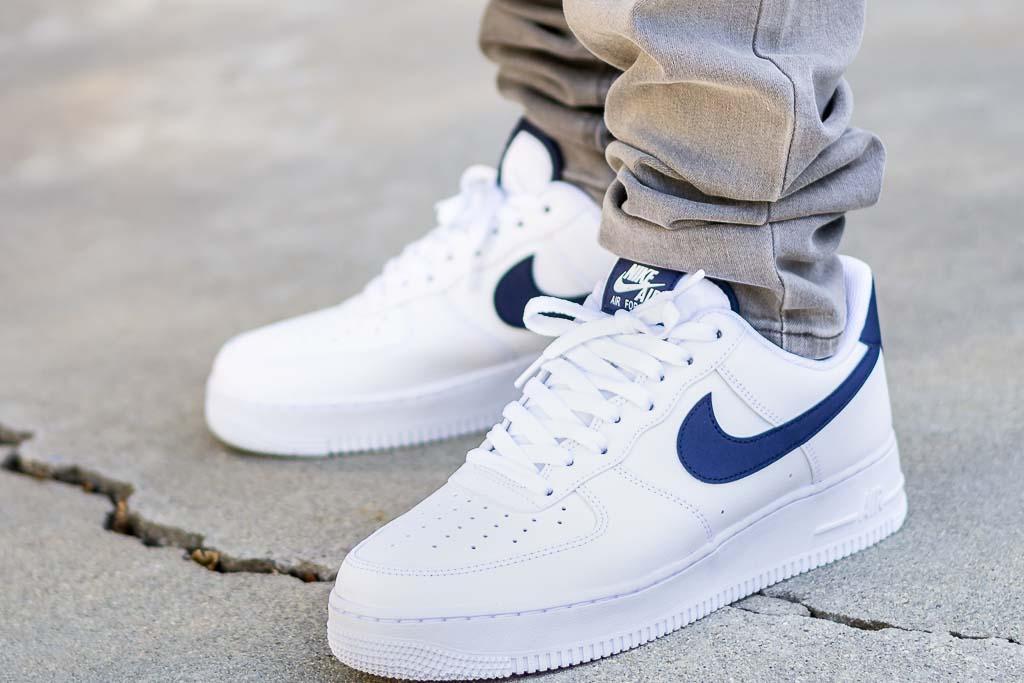 Nike Air Force 1 White & University Red On Feet Review
