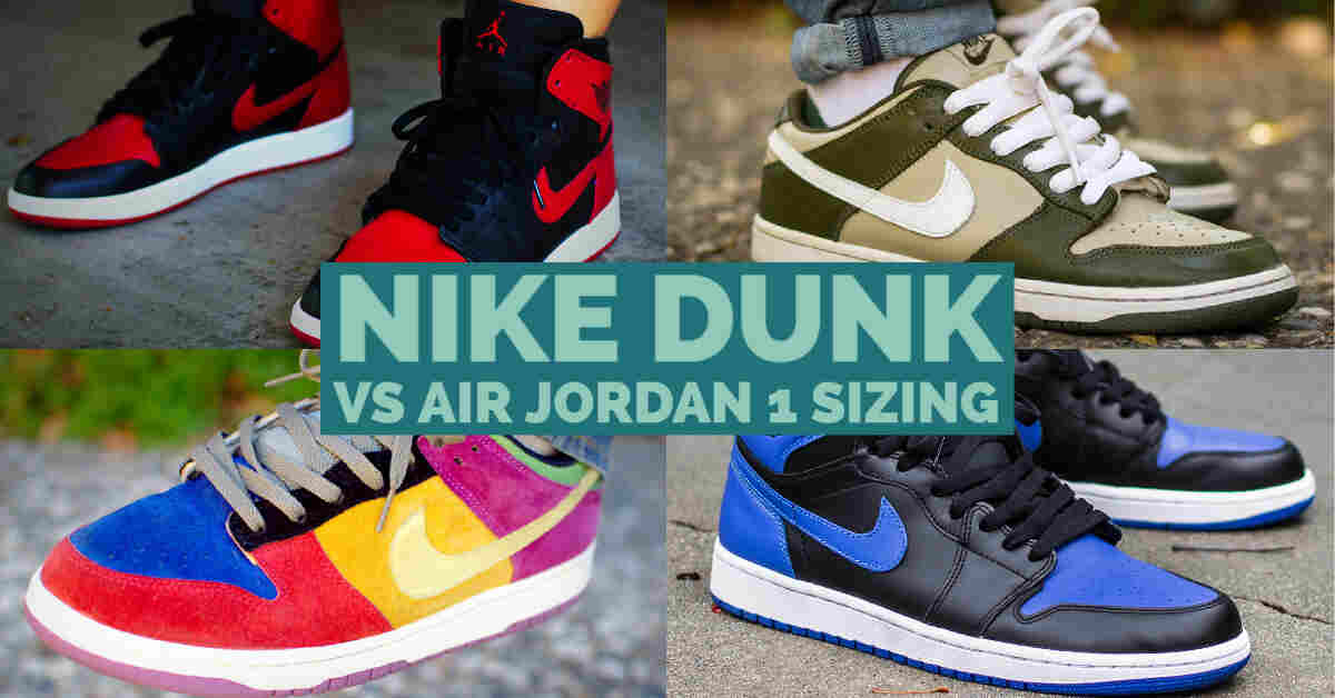 difference between sb dunk and jordan 1